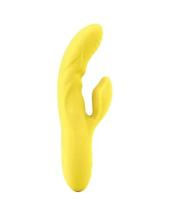 Nubii Kiah Warming Rabbit Vibrator - Yellow