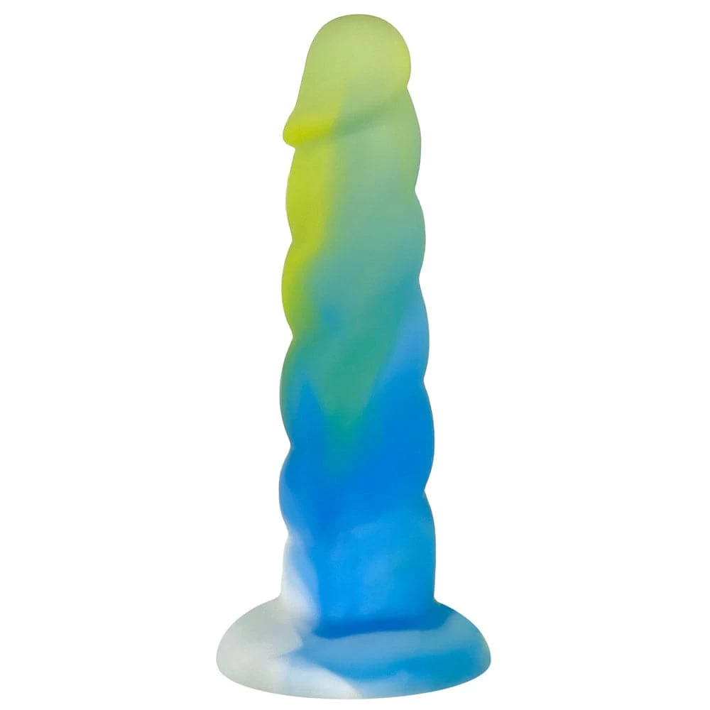 7" Loli Suction Cup Silicone Dildo - Spring Frost