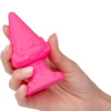 CalExotics Naughty Bits Girthy Pink Gnome Butt Plug