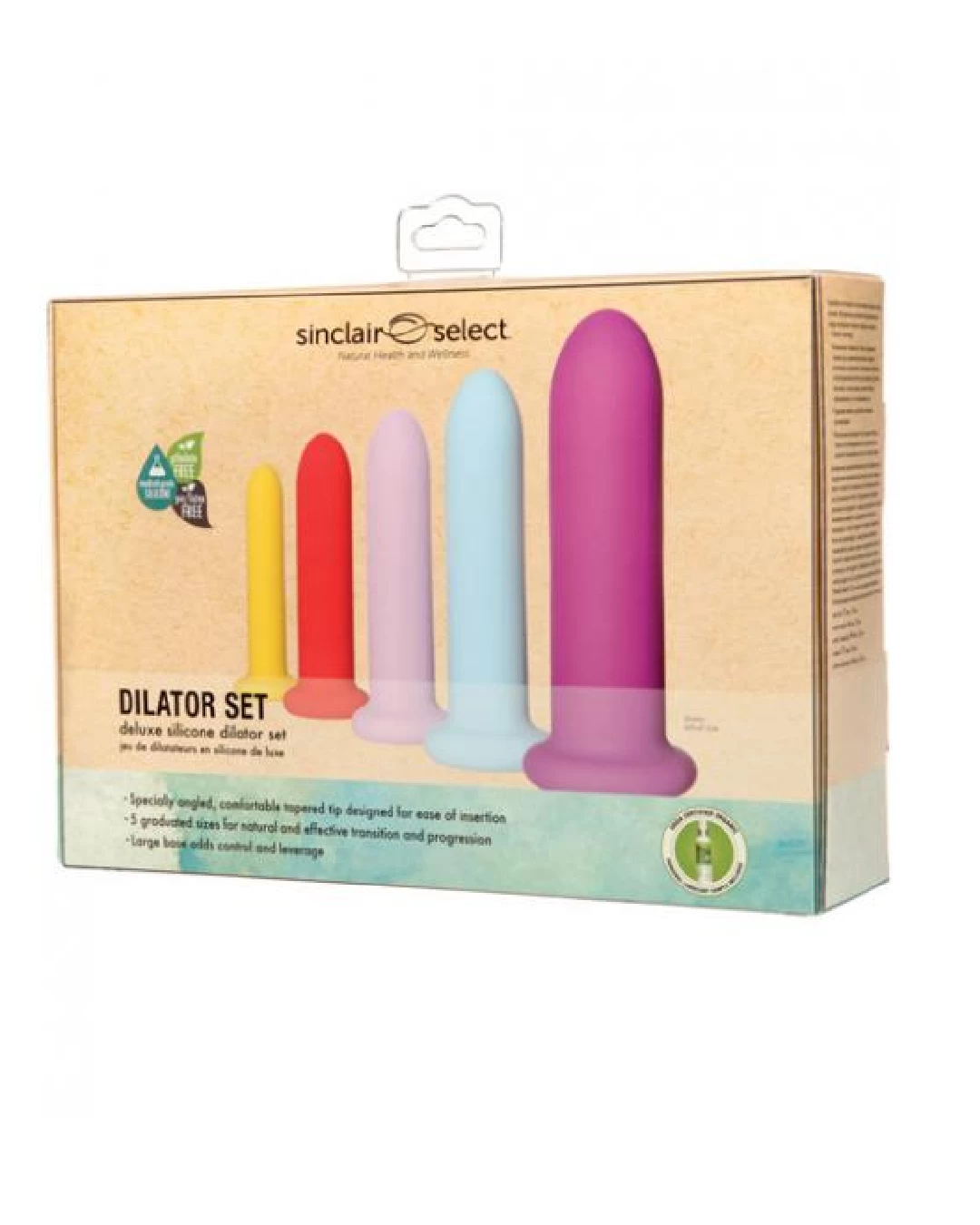 Sinclair Select Silicone Vaginal Dilator Set - Image 3