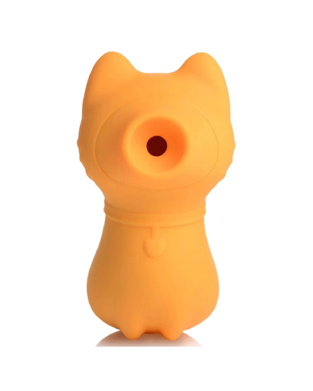 XR Brands Sucky Kitty Orange Cat Air Pulsation Clitoral Stimulator - Image 2