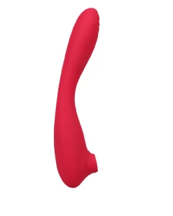 Doc Johnson This Product Sucks Double Ended G-Spot Vibe & Clitoral Stimulator - Pink