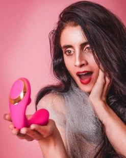 Tracy's Dog OG Pink Clitoral Air Pulsation & G-Spot Vibrator