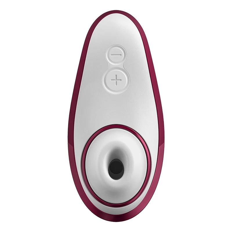 Womanizer Liberty Pleasure Air Travel Sized Clitoral Stimulator - Red Wine - Image 3