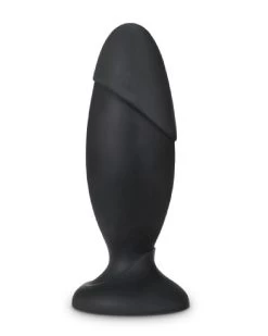 Blush Anal Adventures Large Black Silicone Rocket Butt Plug
