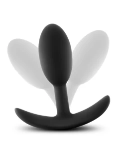 Blush Anal Adventures Slim Vibra Weighted Plug - Small