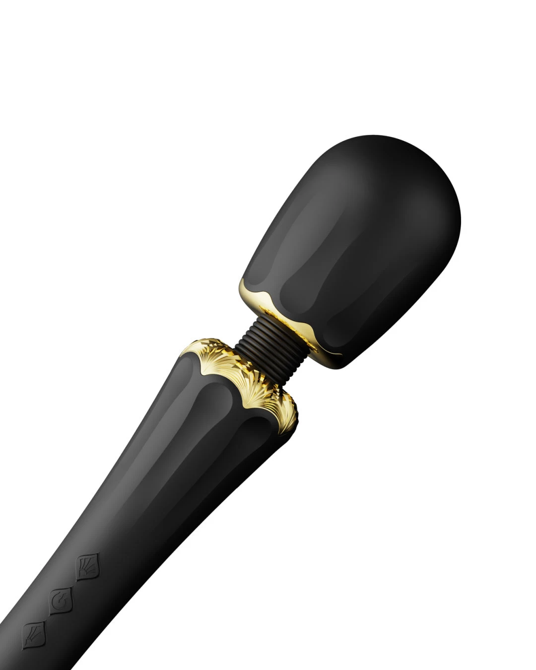 Zalo Kyro Powerful Wand Vibrator With G-Spot Attachment - Black - Image 5