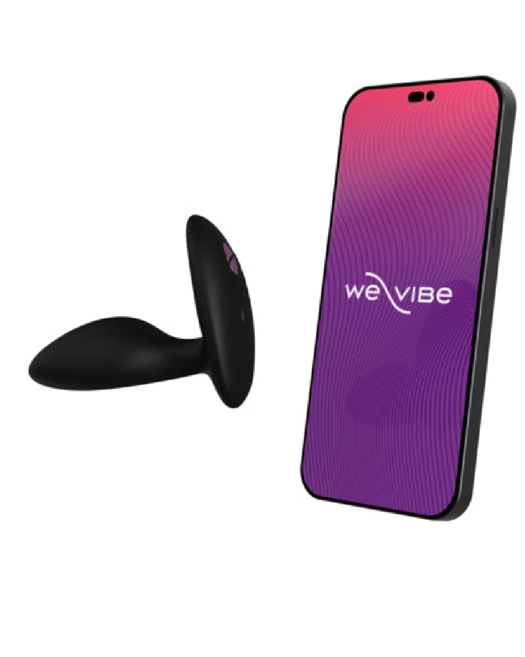 We-Vibe Ditto+ Vibrating App Controlled Anal Plug - Black - Image 2