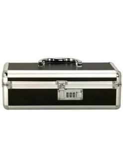 Lockable Vibrator Case Small - Black