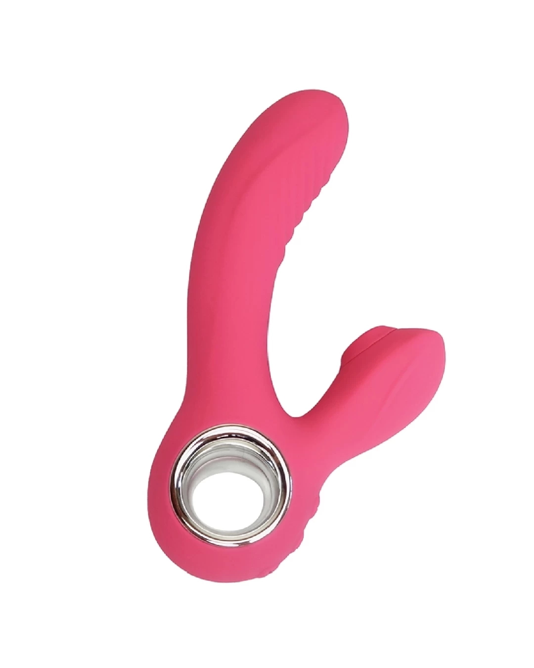 Beso G Warming Clitoral Pressure Wave & G-Spot Vibrator - Pink - Image 2
