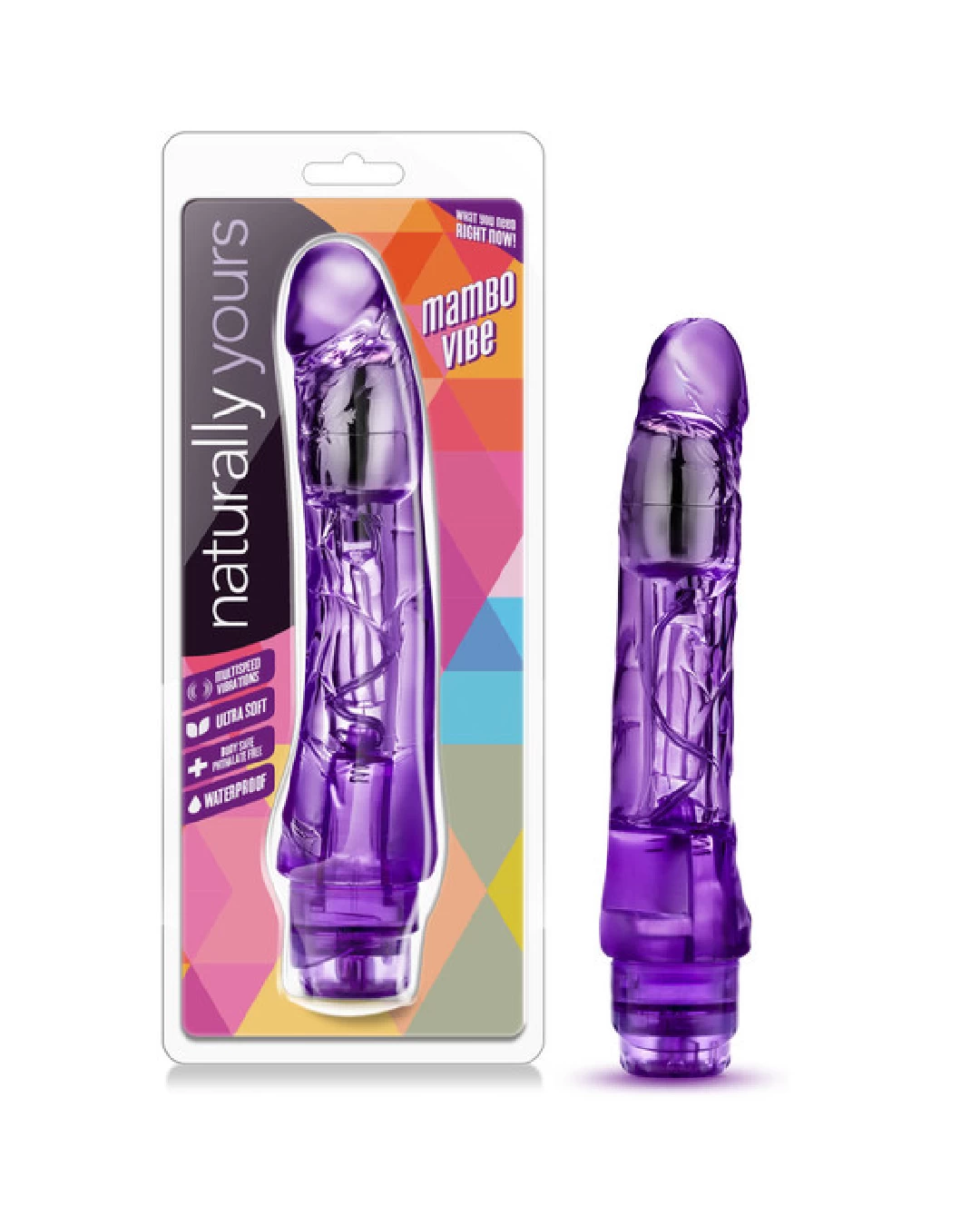 Blush Mambo Realistic Vibrator - Various Colors - Image 8