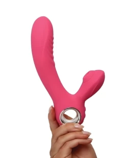 Beso G Warming Clitoral Pressure Wave & G-Spot Vibrator - Pink