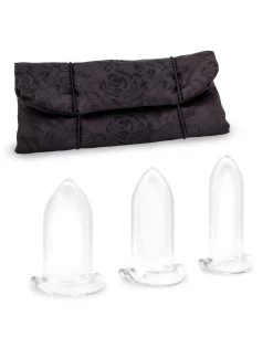 Crystal Delights Glass Dilator Set Of 3
