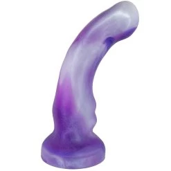 7" Pegasus Dual Density Silicone Dildo - Amethyst