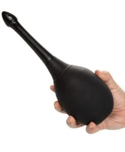 CalExotics One Way Valve Enema And Douche - Black